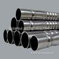 stainless steel pipe embossing with polished finish